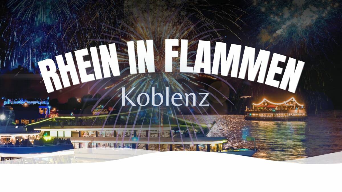  Rhein in Flammen Koblenz - Weisse Flotte Heidelberg 