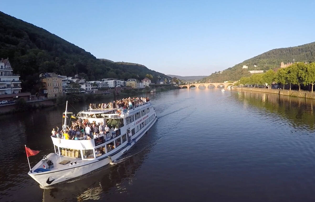 MS Schloss Heidelberg • Weisse Flotte Heidelberg