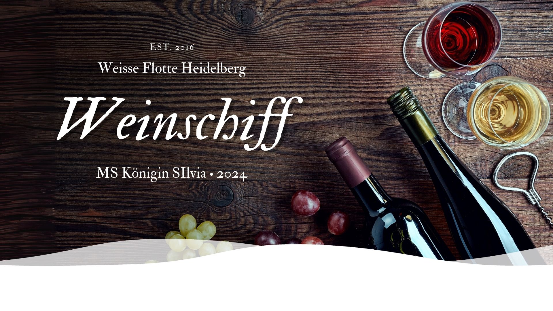 Wein Schiff 1 • Weisse Flotte Heidelberg